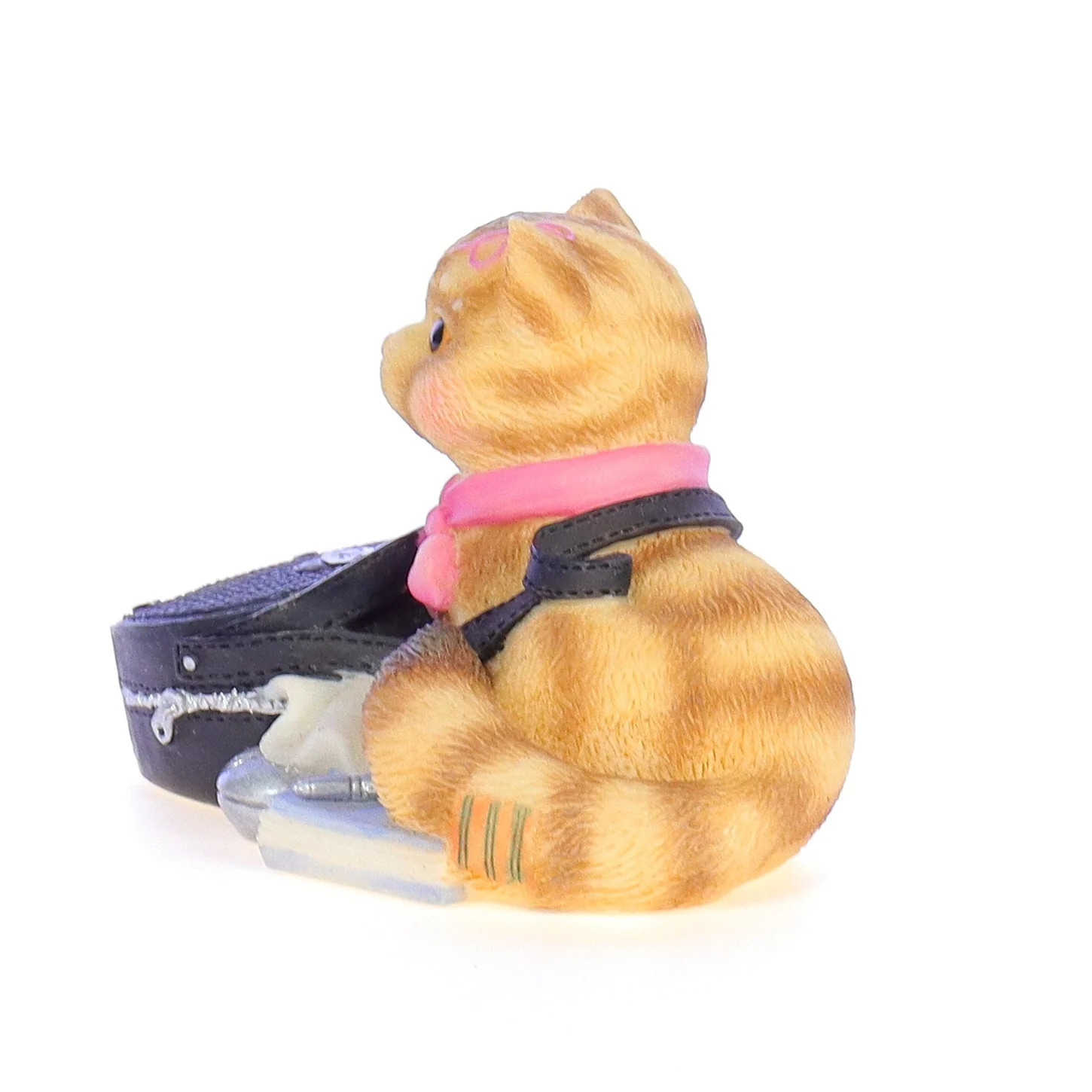 Calico Kittens Vintage 1998 Resin Figurine My Purr-suit Of Happiness Led To You - Image 3