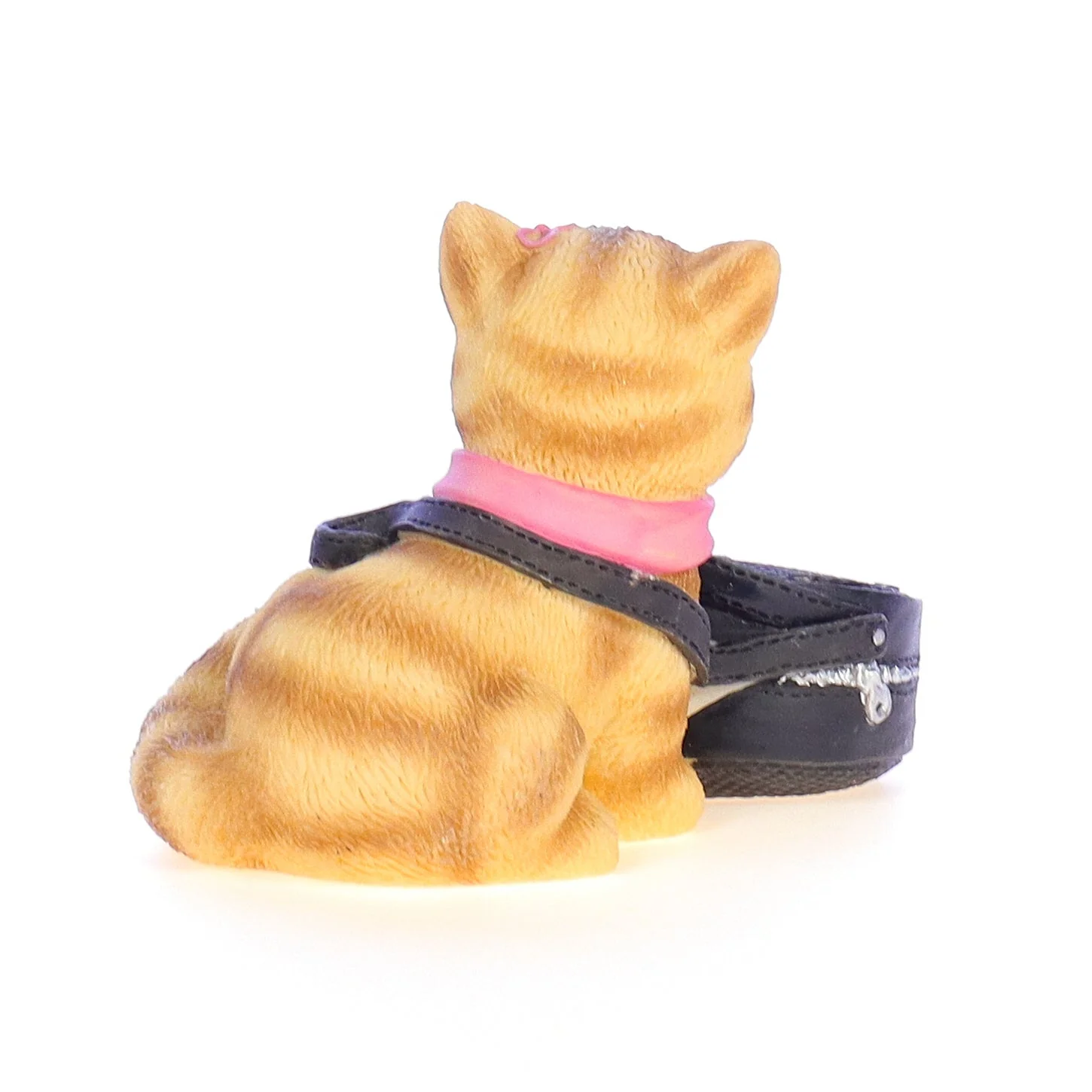 Calico Kittens Vintage 1998 Resin Figurine My Purr-suit Of Happiness Led To You - Image 5