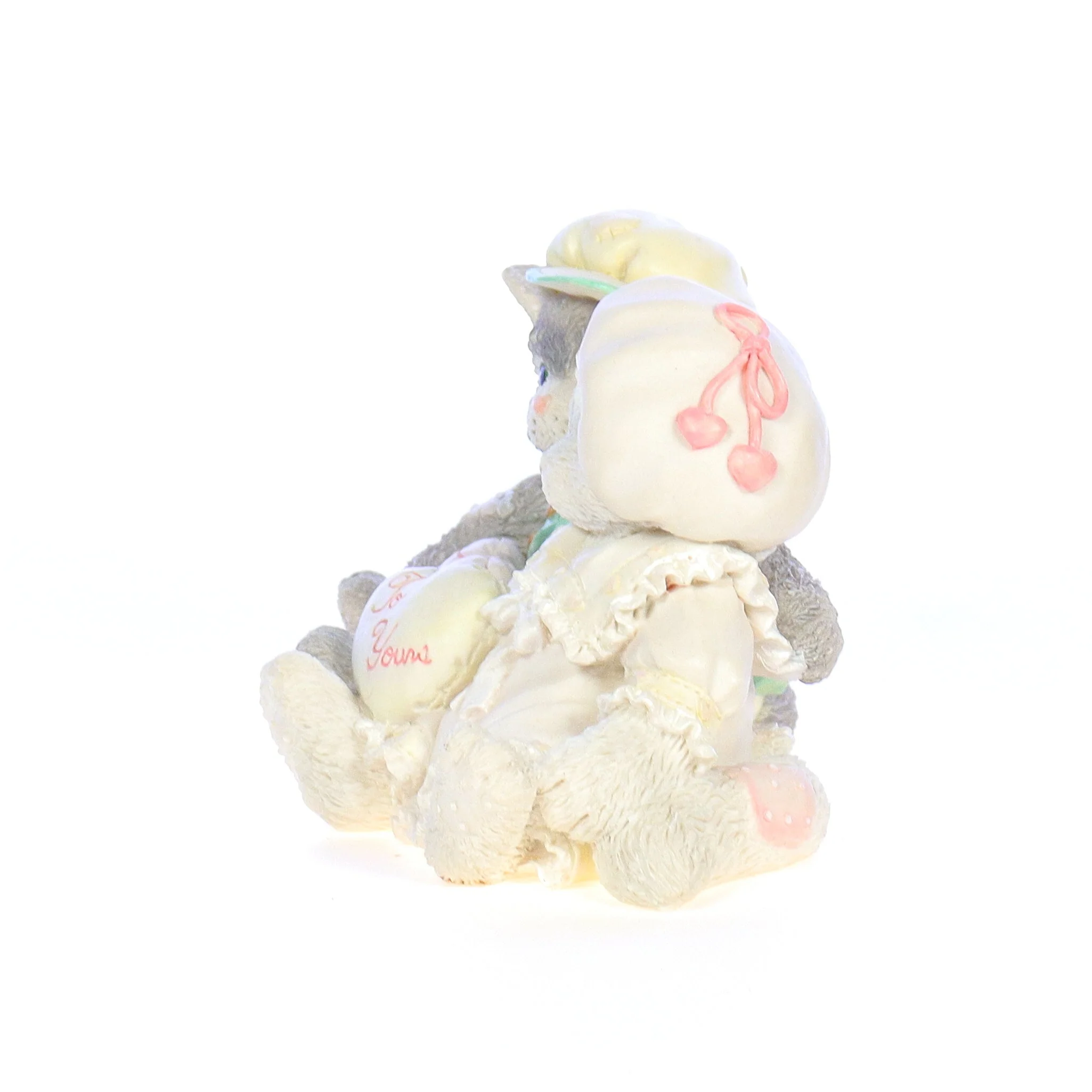 Calico Kittens Vintage 1994 Resin Figurine Paws-itively In Love 102571 - Image 3