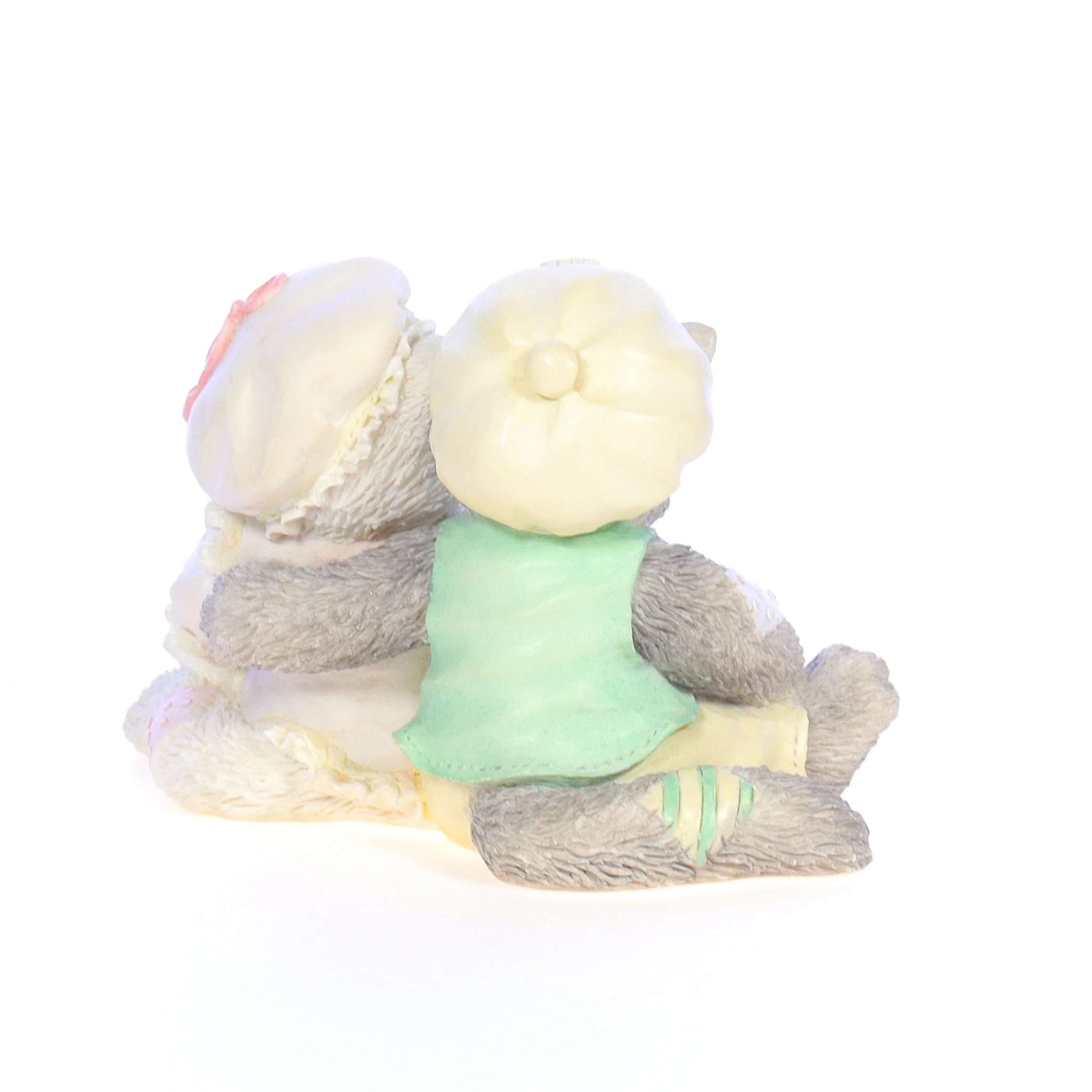 Calico Kittens Vintage 1994 Resin Figurine Paws-itively In Love 102571 - Image 6