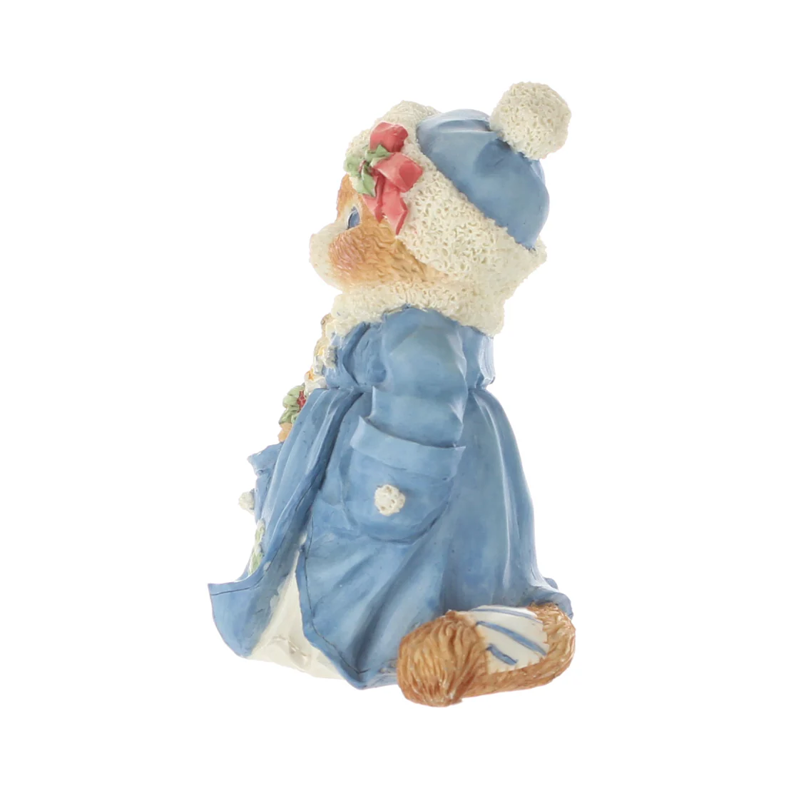 Calico Kittens Vintage 1995 Resin Figurine Silent Night 144622 - Image 3
