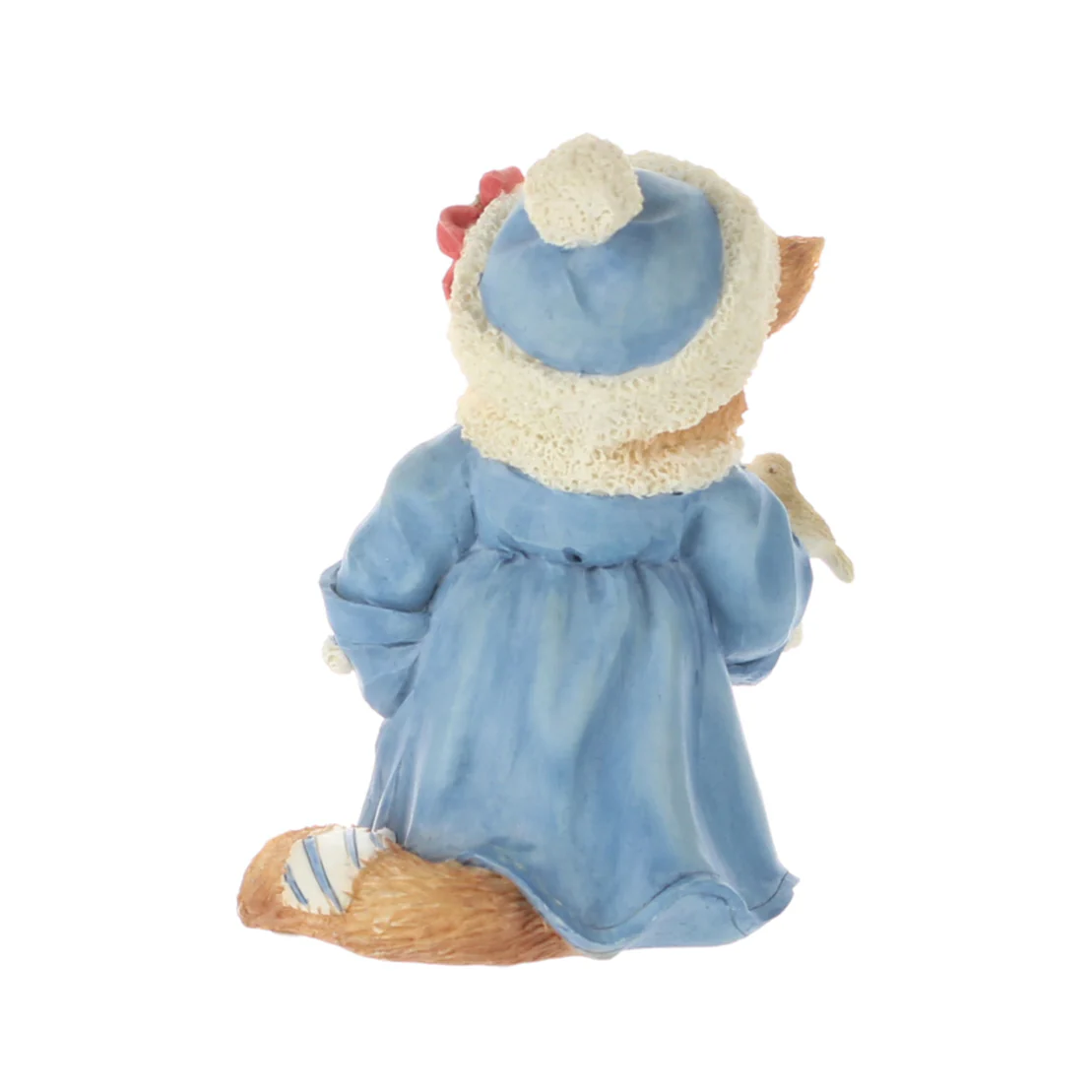Calico Kittens Vintage 1995 Resin Figurine Silent Night 144622 - Image 5