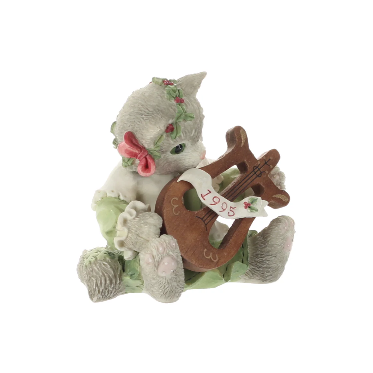 Calico Kittens Vintage 1995 Resin Figurine The First Noel 144606 - Image 8