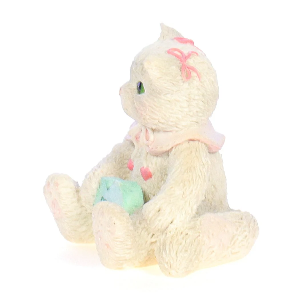 Calico Kittens Vintage 1994 Resin Figurine Sew Sweet 102199 - Image 3