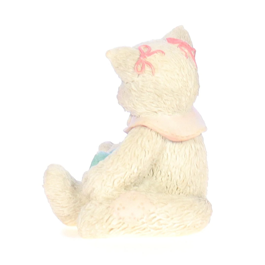 Calico Kittens Vintage 1994 Resin Figurine Sew Sweet 102199 - Image 4