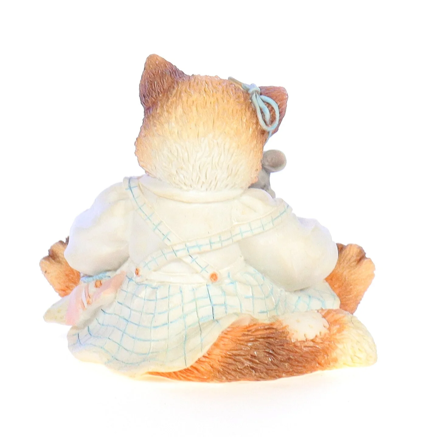 Calico Kittens Vintage 1994 Resin Figurine Your Patchwork Charm Shows Through - Image 5