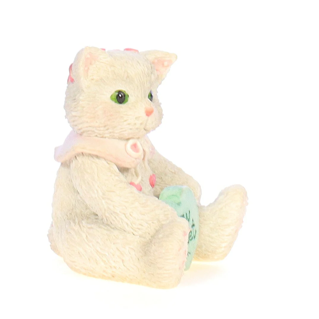 Calico Kittens Vintage 1998 Resin Figurine You're An All-Star Friend 454621 - Image 8