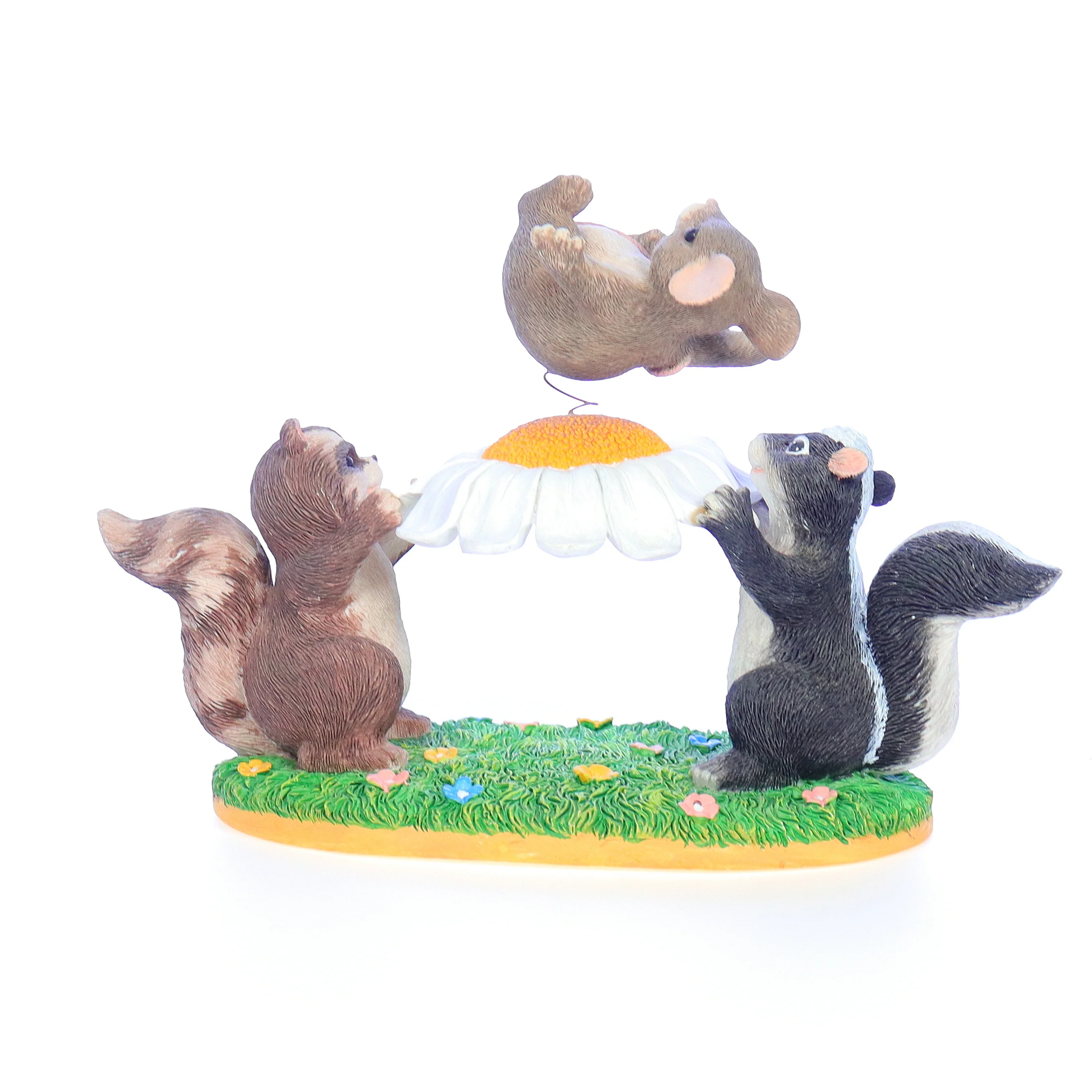 Charming Tails Vintage Resin Spring Figurine 83/704 The Blossom Bounce 4" - Image 5