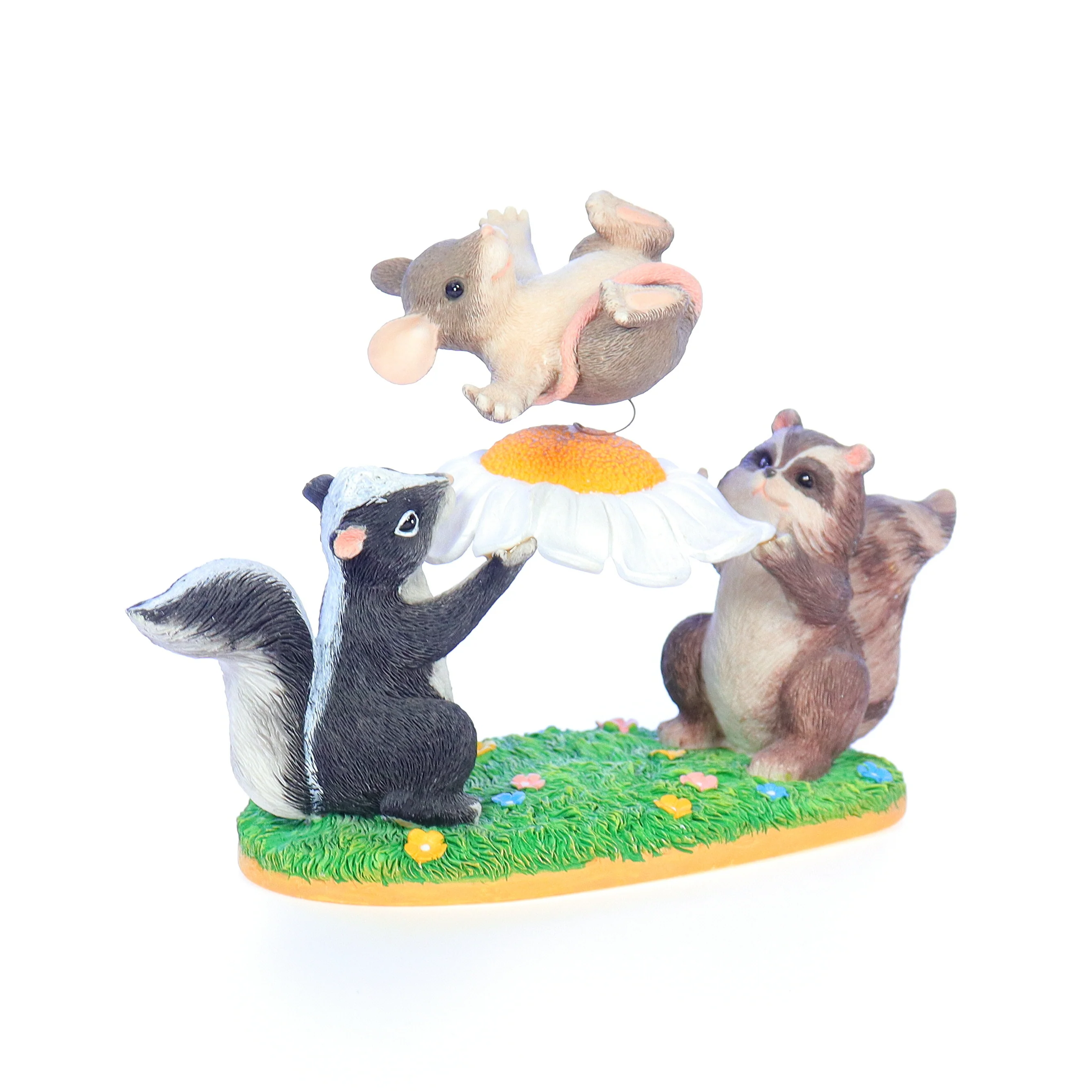 Charming Tails Vintage Resin Spring Figurine 83/704 The Blossom Bounce 4" - Image 8