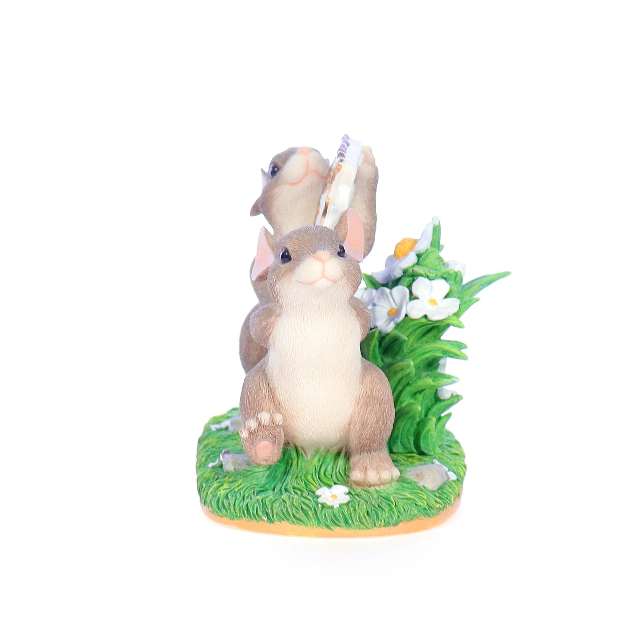 Charming Tails Vintage Resin Spring Figurine 89/722 Picture Perfect 3.25" - Image 3
