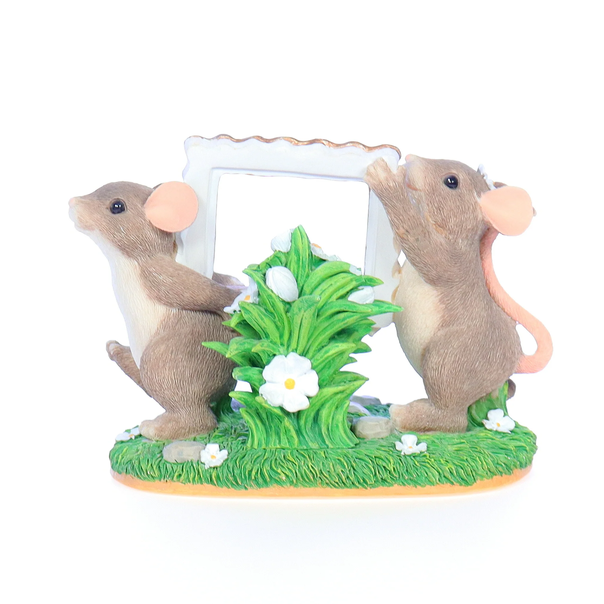Charming Tails Vintage Resin Spring Figurine 89/722 Picture Perfect 3.25" - Image 5