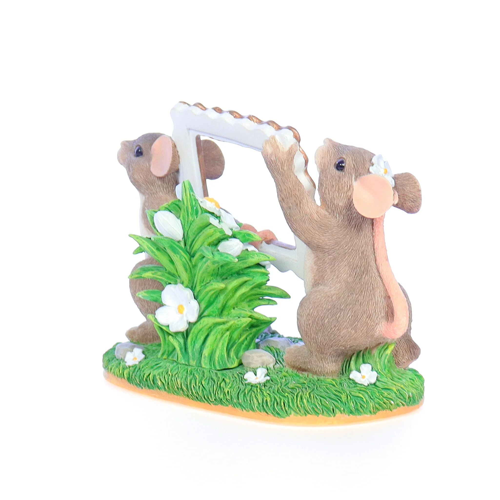 Charming Tails Vintage Resin Spring Figurine 89/722 Picture Perfect 3.25" - Image 6