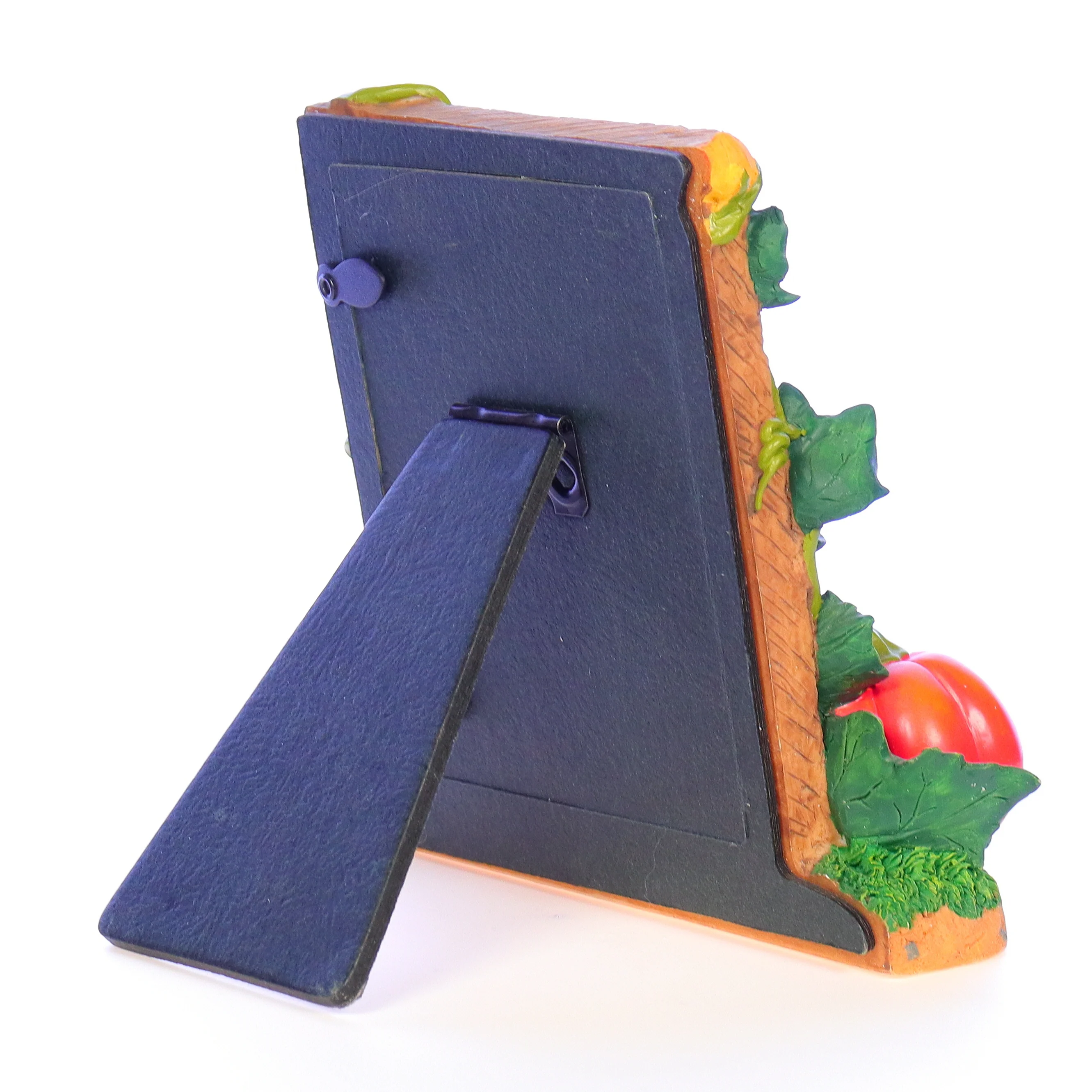 Charming Tails Vintage Resin Fall Picture Frame 93/108 Pumpkin Harvest 5.5" - Image 6
