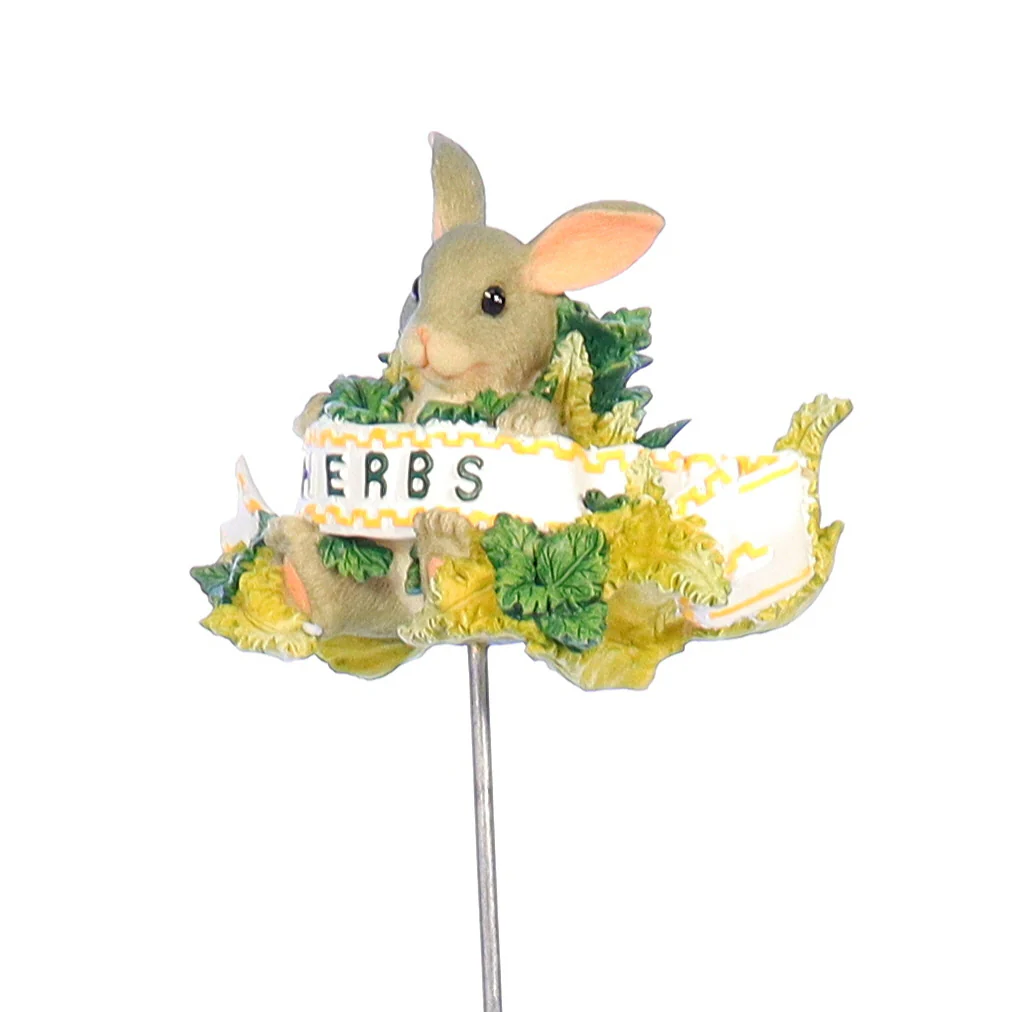 Charming Tails Vintage Resin Spring Garden Stake 93/704 Spring Garden 3" - Image 2