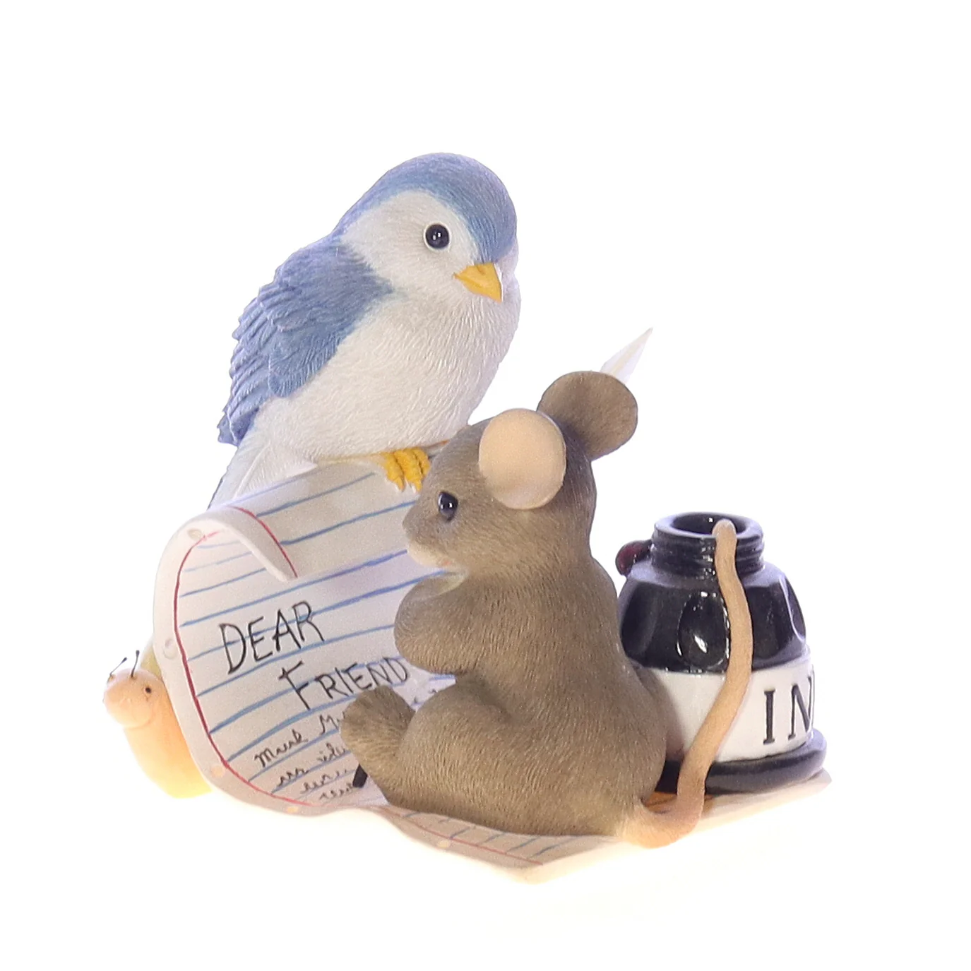 Charming Tails Vintage Resin Mouse Limited Edition Figurine 98/269 Pen Pals 3.5" - Image 2
