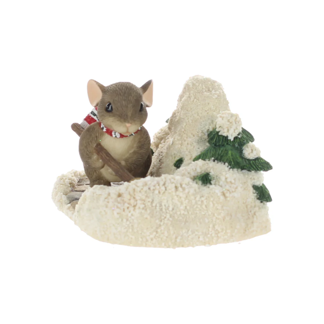 Charming Tails Vintage  Resin Figurine A shoveling We Will Goâ€¦Fig 87204 - Image 2