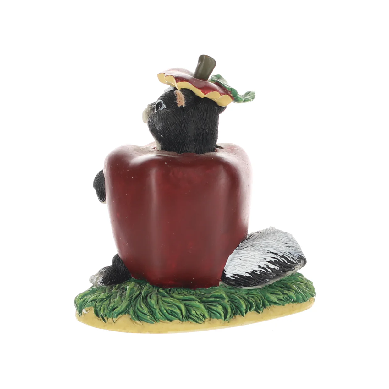 Charming Tails Vintage  Resin Figurine Stewart's Apple Costume Fig 85700 - Image 4