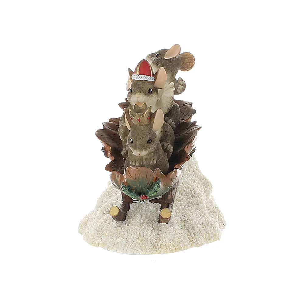Charming Tails Vintage  Resin Figurine Weeeâ€¦Three Kings 98233 - Image 3
