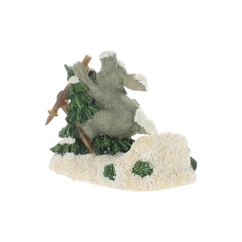 Charming Tails Vintage Resin Figurine Who Put That Tree There 87621 - Image 6
