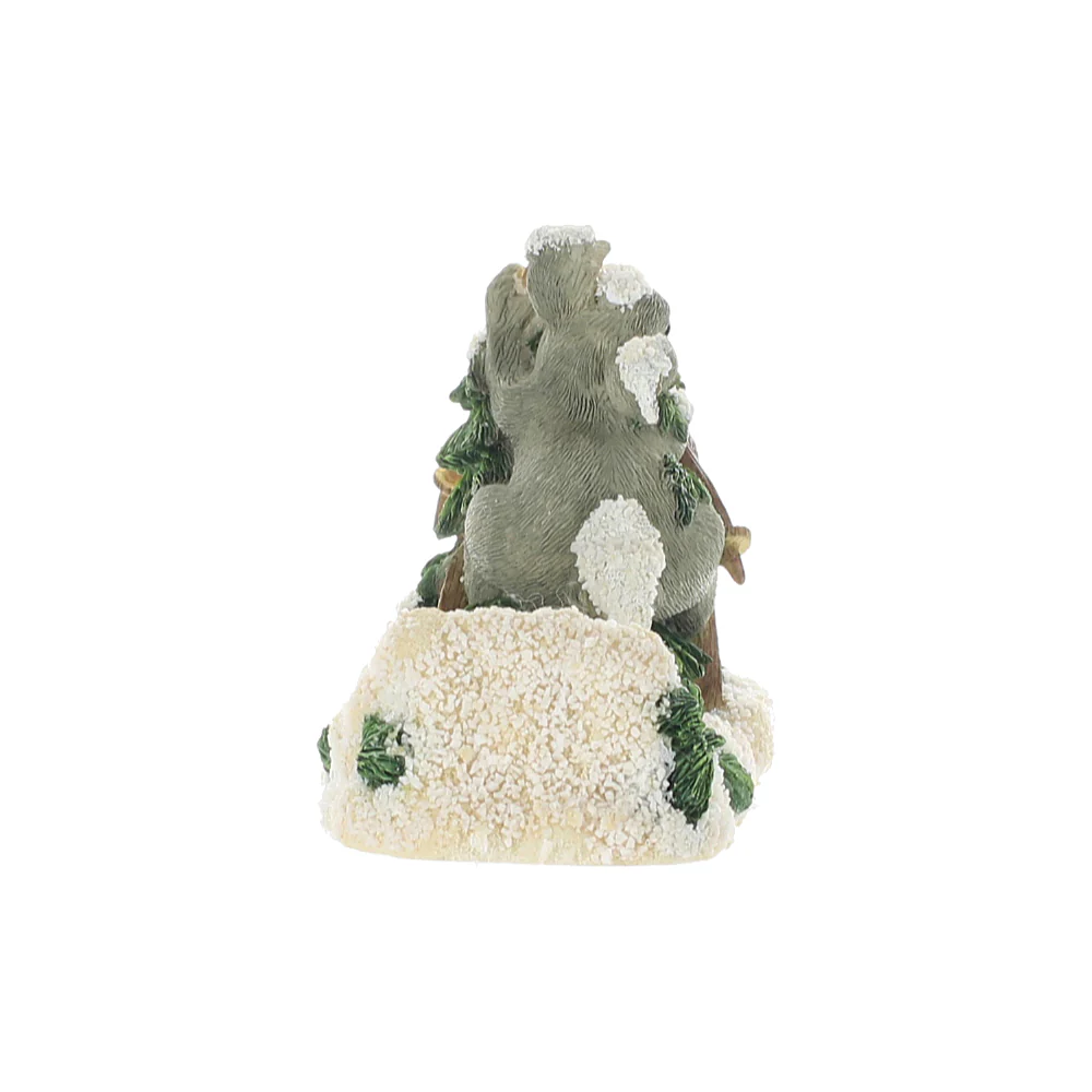 Charming Tails Vintage Resin Figurine Who Put That Tree There 87621 - Image 7