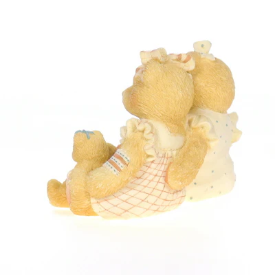 Cherished Teddies Vintage Resin Friendship Figurine 127981 1995 3" - Image 4