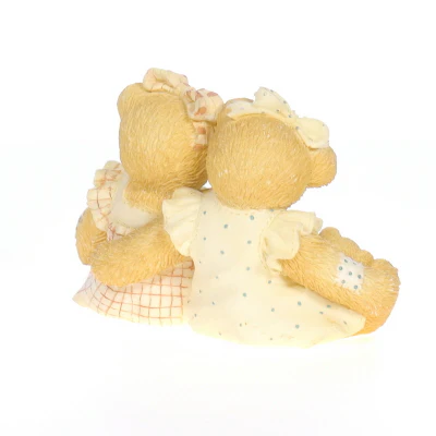 Cherished Teddies Vintage Resin Friendship Figurine 127981 1995 3" - Image 6