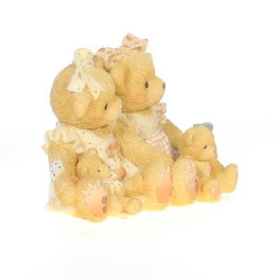 Cherished Teddies Vintage Resin Friendship Figurine 127981 1995 3" - Image 8