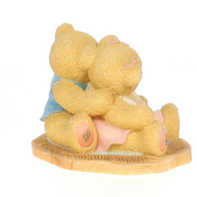 Cherished Teddies Vintage Resin Valentine's Day Figurine 476668 1998 3" - Image 6