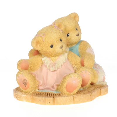 Cherished Teddies Vintage Resin Valentine's Day Figurine 476668 1998 3" - Image 8