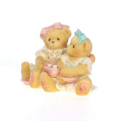Cherished Teddies Vintage Resin Friendship Figurine 601594 1999 3" - Image 2