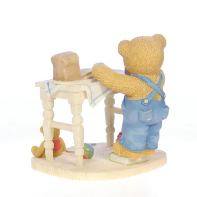 Cherished Teddies Vintage Resin Cooking Figurine 661856 1999 4" - Image 4