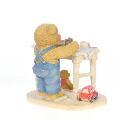 Cherished Teddies Vintage Resin Cooking Figurine 661856 1999 4" - Image 6