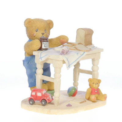 Cherished Teddies Vintage Resin Cooking Figurine 661856 1999 4" - Image 8