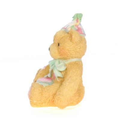 Cherished Teddies Vintage Resin Birthday Figurine 911321 1992 3" - Image 3