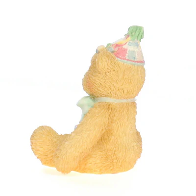 Cherished Teddies Vintage Resin Birthday Figurine 911321 1992 3" - Image 4