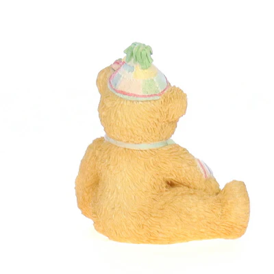Cherished Teddies Vintage Resin Birthday Figurine 911321 1992 3" - Image 6