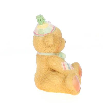 Cherished Teddies Vintage Resin Birthday Figurine 911321 1992 3" - Image 7
