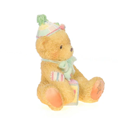 Cherished Teddies Vintage Resin Birthday Figurine 911321 1992 3" - Image 8