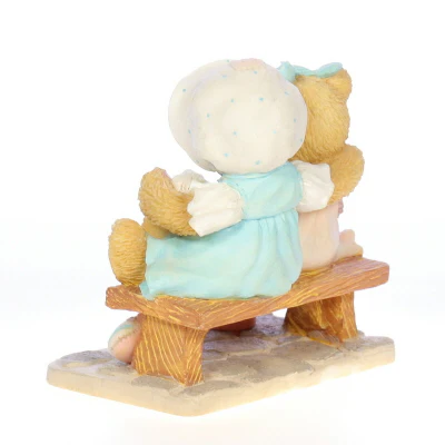 Cherished Teddies Vintage Resin Friendship Figurine 911372 1992 4.25" - Image 4