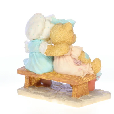 Cherished Teddies Vintage Resin Friendship Figurine 911372 1992 4.25" - Image 6