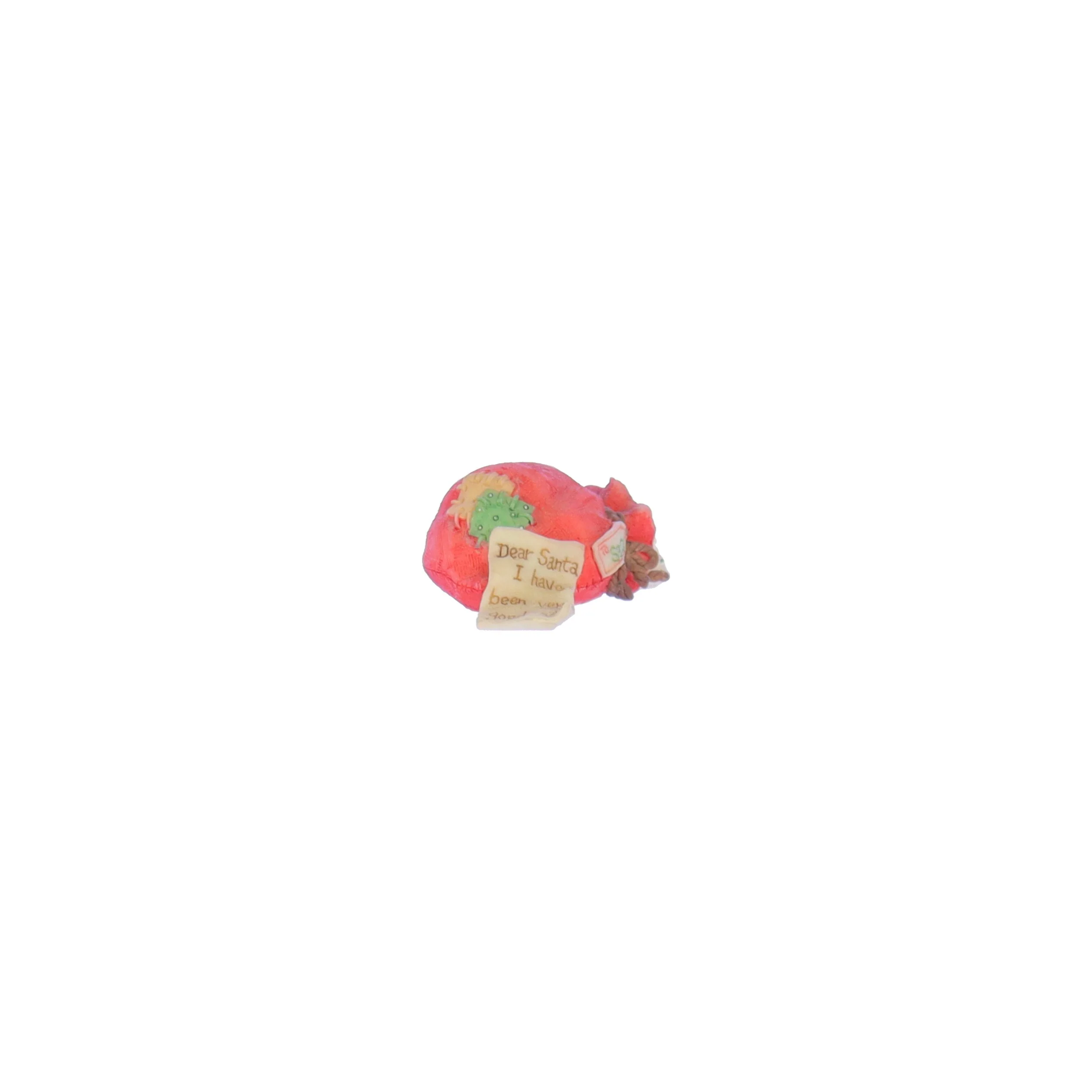 Cherished Teddies Vintage 1996 Resin Figurine Santa's Mail Bag Unknown - Image 8