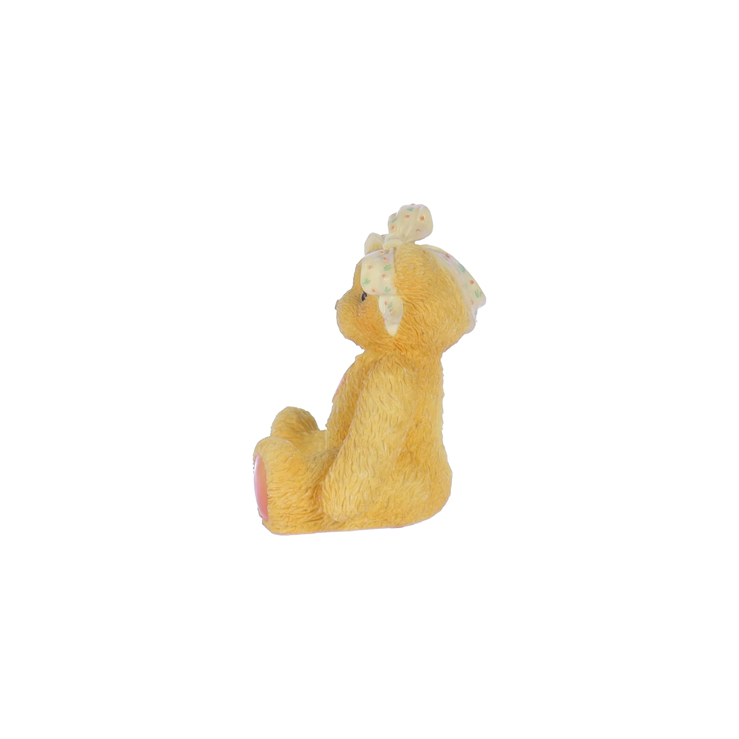 Cherished Teddies Vintage 1991 Resin Figurine Sara - "Love Ya" 950432 - Image 3