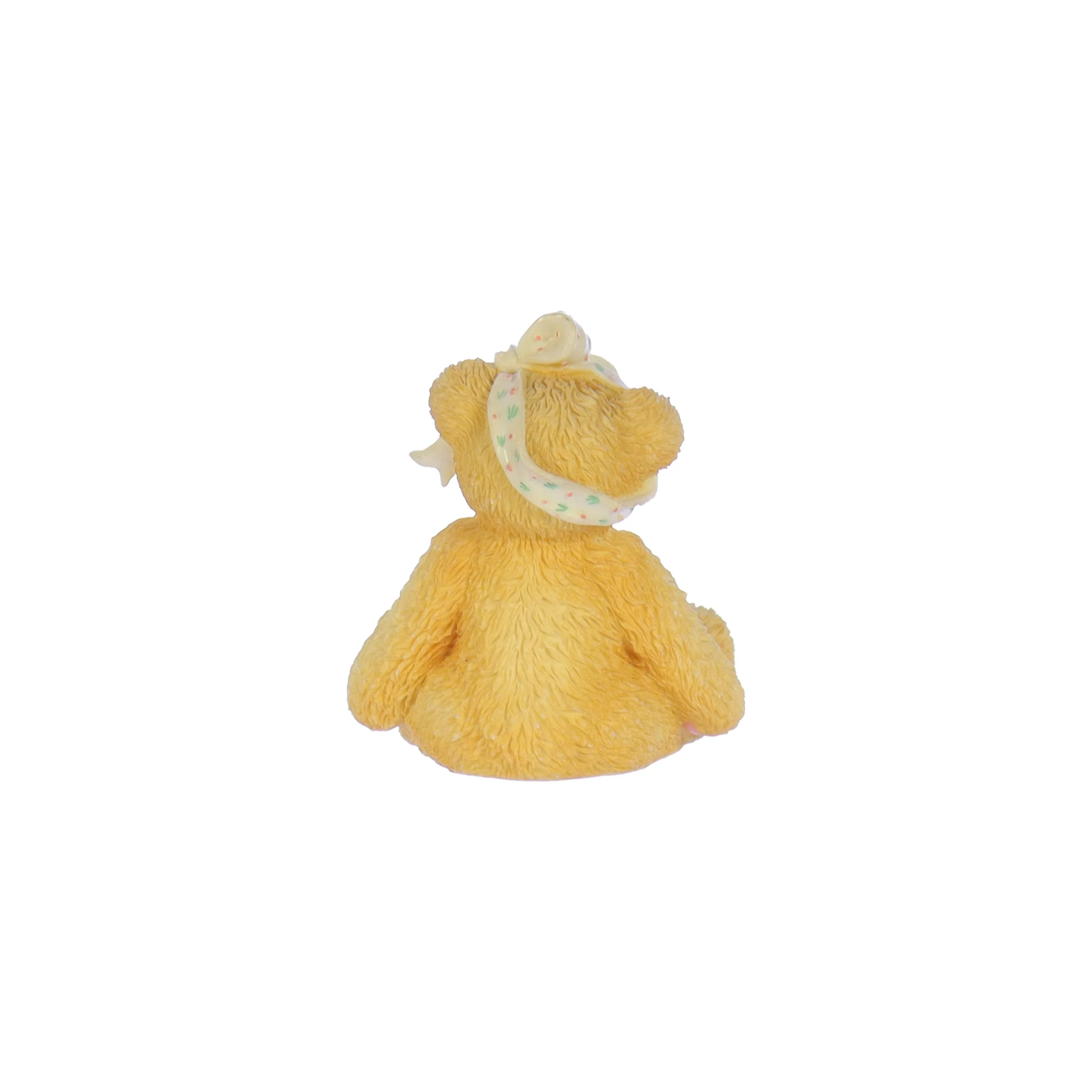 Cherished Teddies Vintage 1991 Resin Figurine Sara - "Love Ya" 950432 - Image 5