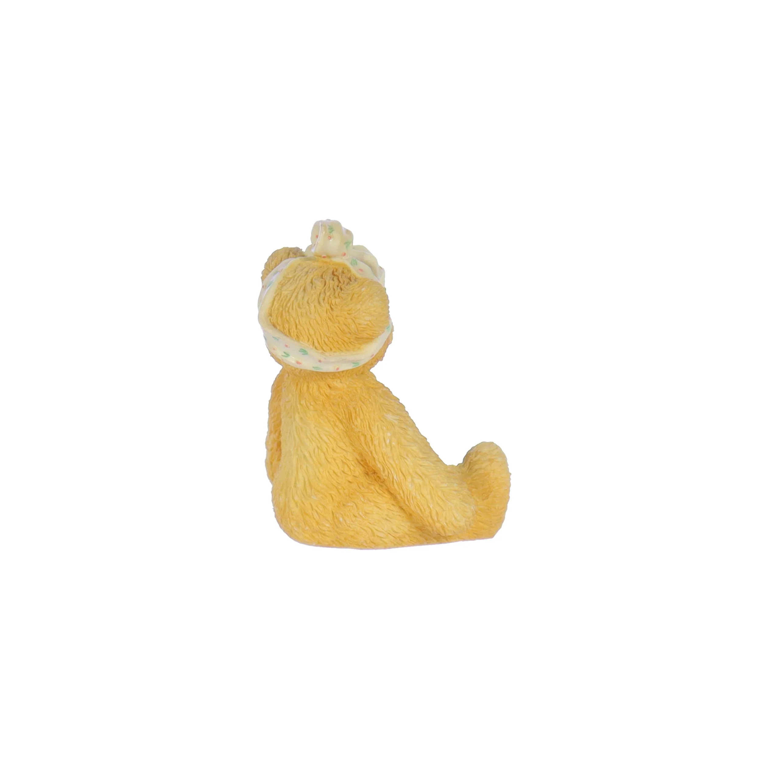 Cherished Teddies Vintage 1991 Resin Figurine Sara - "Love Ya" 950432 - Image 6