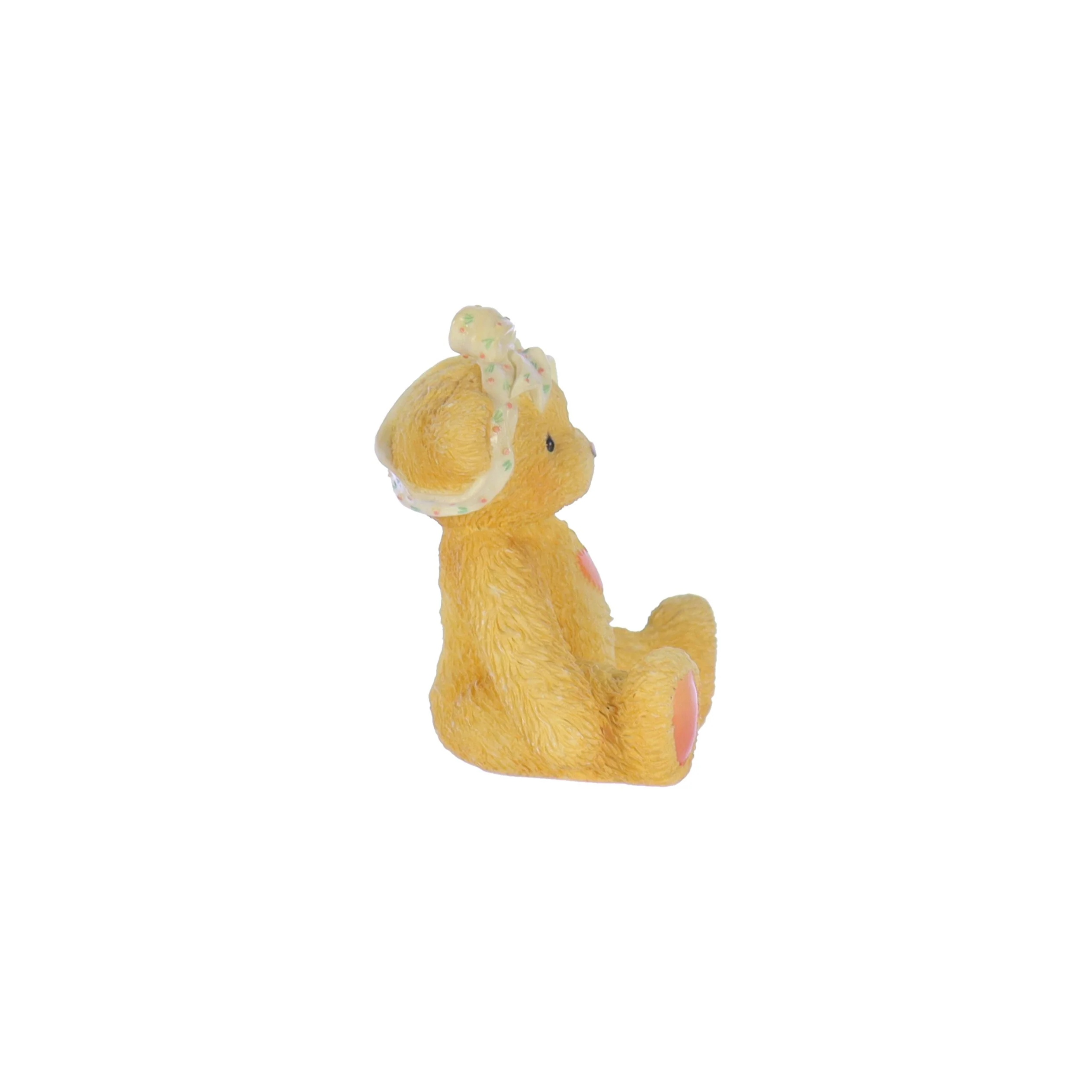 Cherished Teddies Vintage 1991 Resin Figurine Sara - "Love Ya" 950432 - Image 7