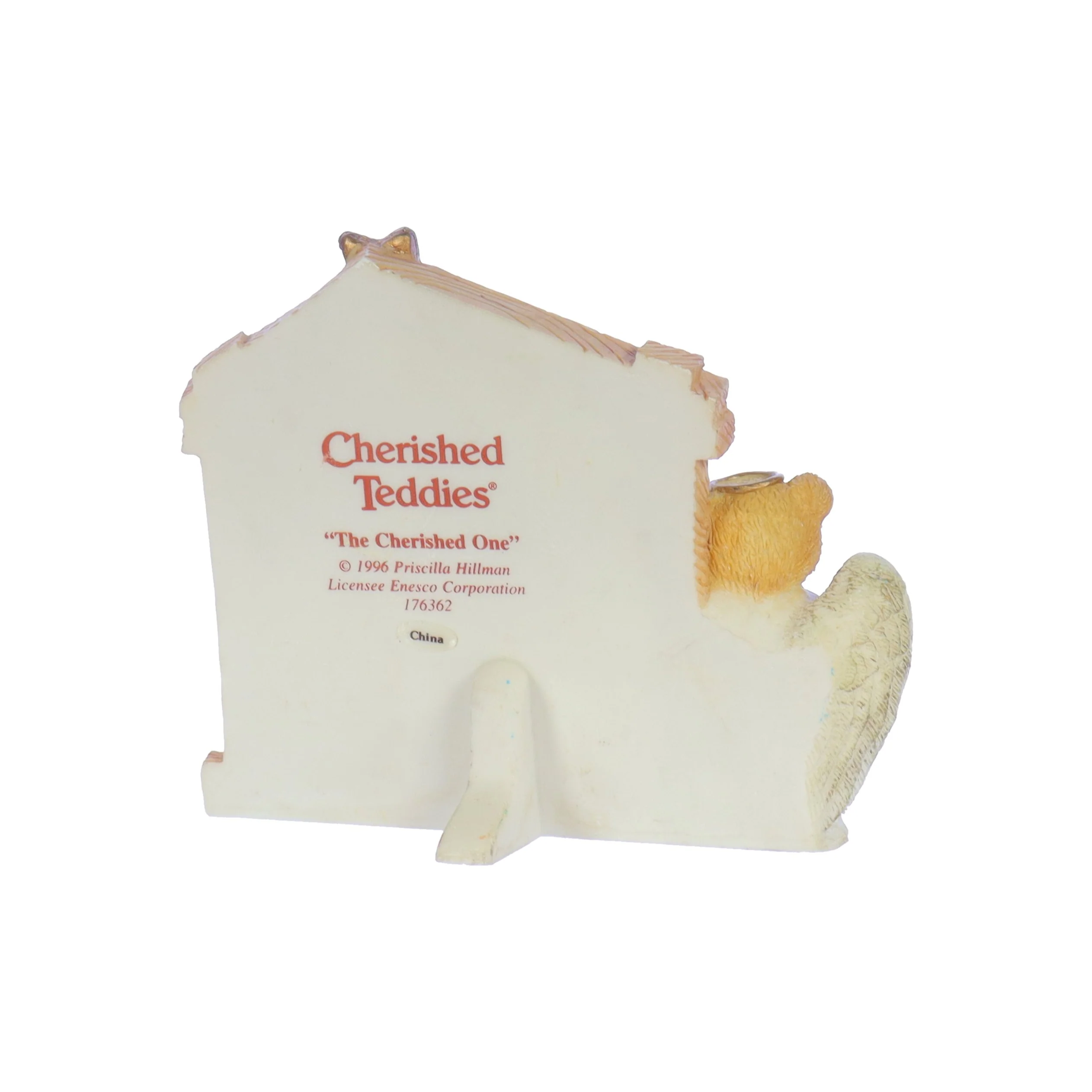 Cherished Teddies Vintage 1996 Resin Figurine "The Cherished One" 176362 - Image 5