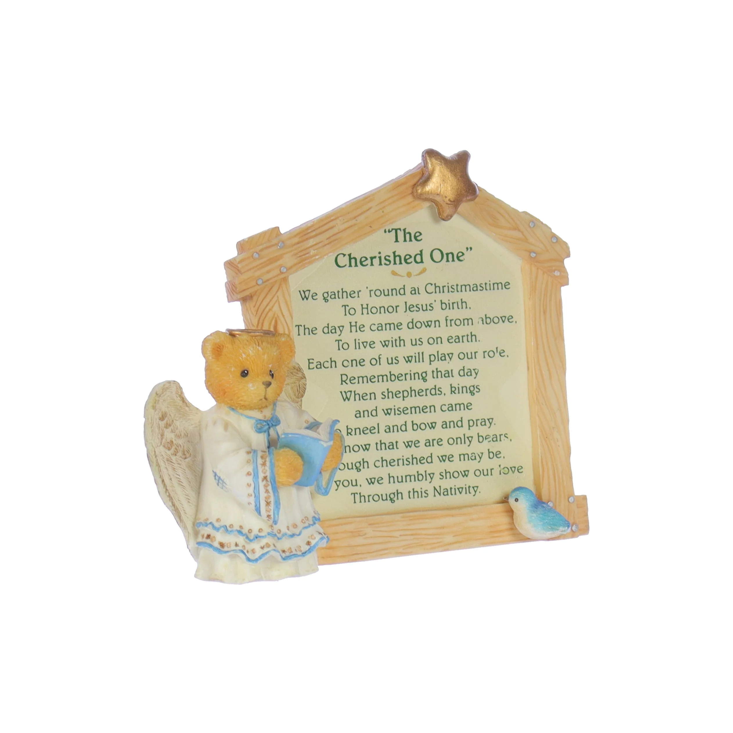 Cherished Teddies Vintage 1996 Resin Figurine "The Cherished One" 176362 - Image 8