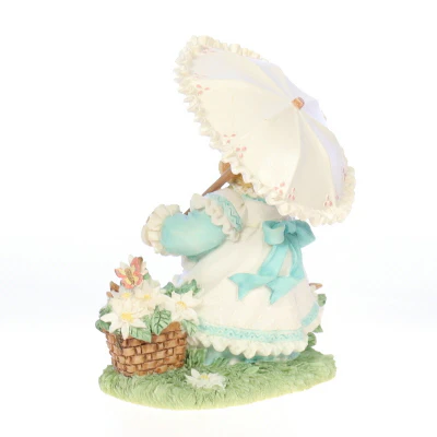 Cherished Teddies Vintage Resin Spring Figurine 1997 4.75" - Image 4