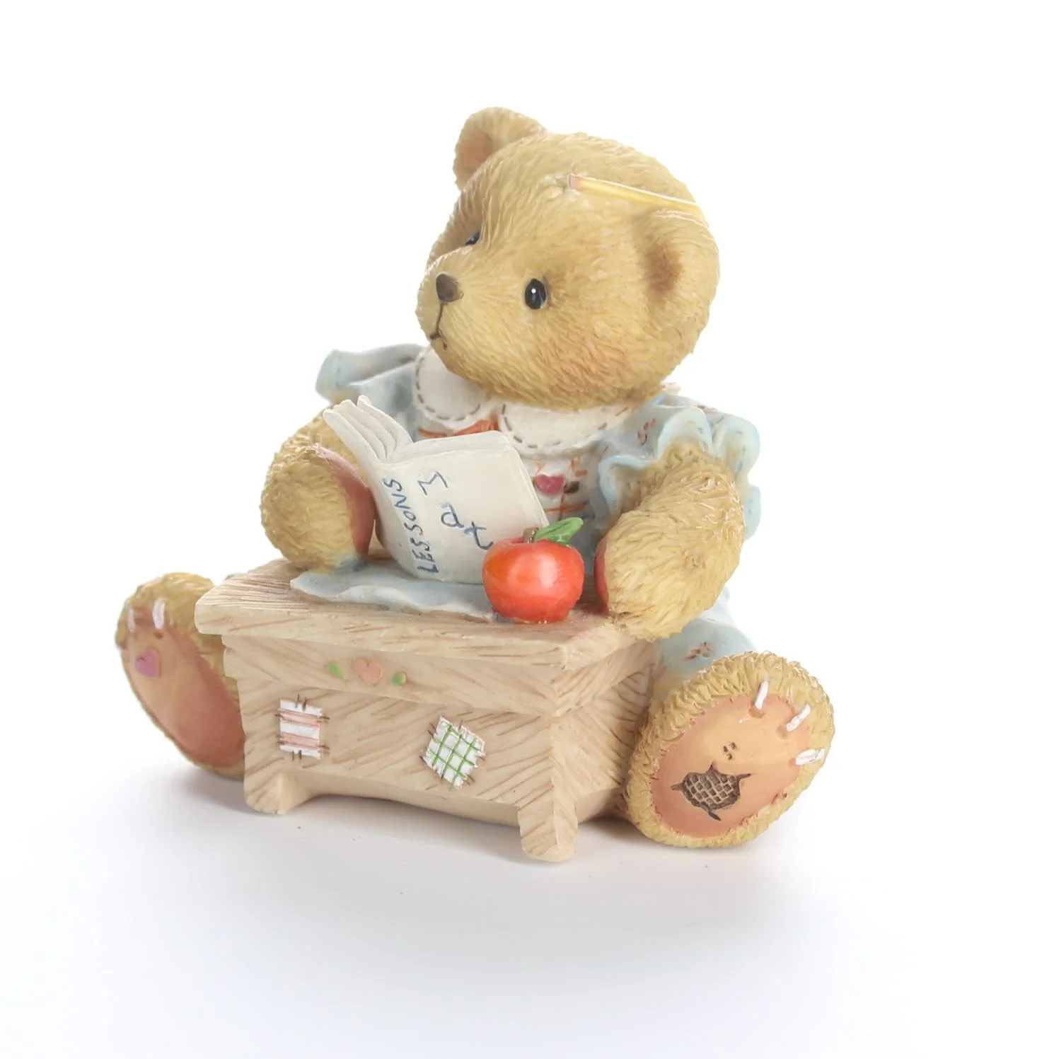Cherished Teddies Vintage Figurine linda ABC And 1-2-3 Youre A Friend To Me 1996 - Image 2