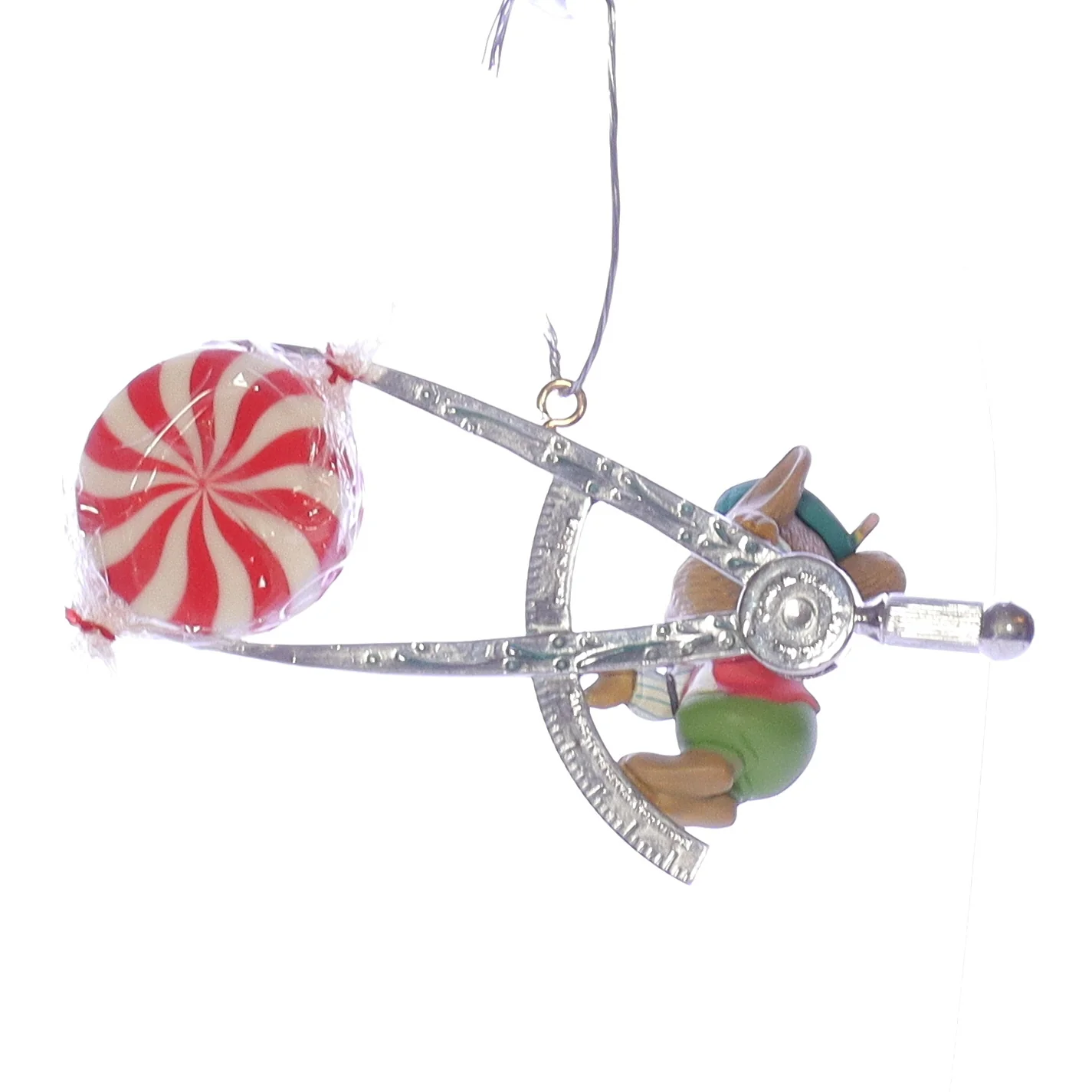 Enesco Treasury of Christmas Ornaments Vintage Artplas Mouse Ornament 583677 3.5" - Image 5